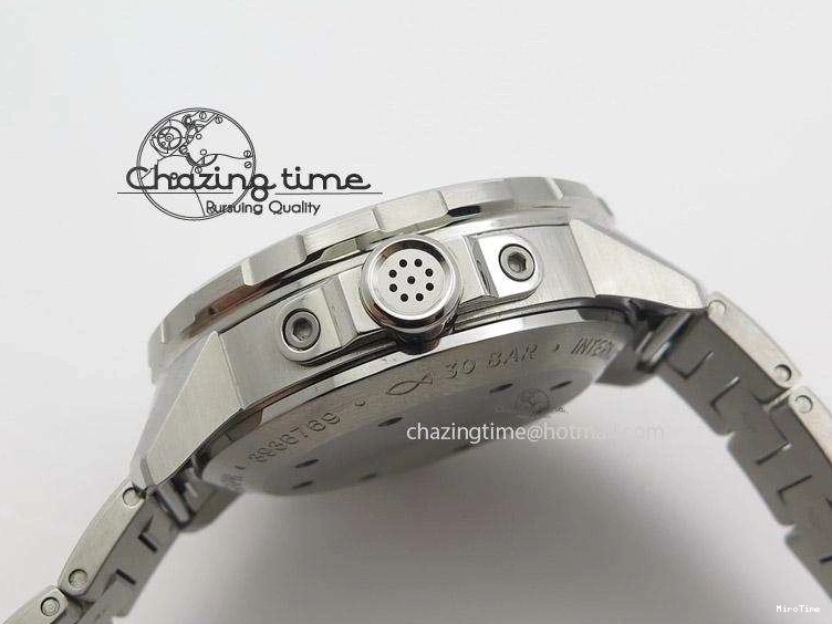 MIROTIME 0323 Versatile Aquatimer Chrono IW376803 V6F 1:1 Best Edition White Dial On SS Bracelet A 7359
